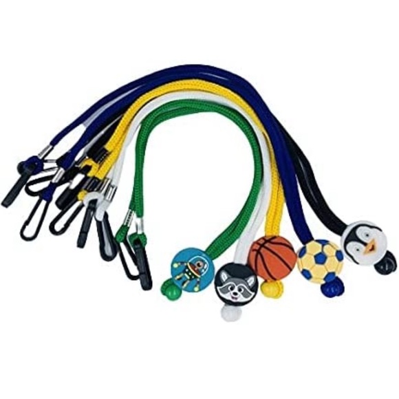 🆕😷 Mask Lanyard for Kids- Mask Holder for Kids- Adjustable Mask StrapBreakaway - Picture 1 of 8